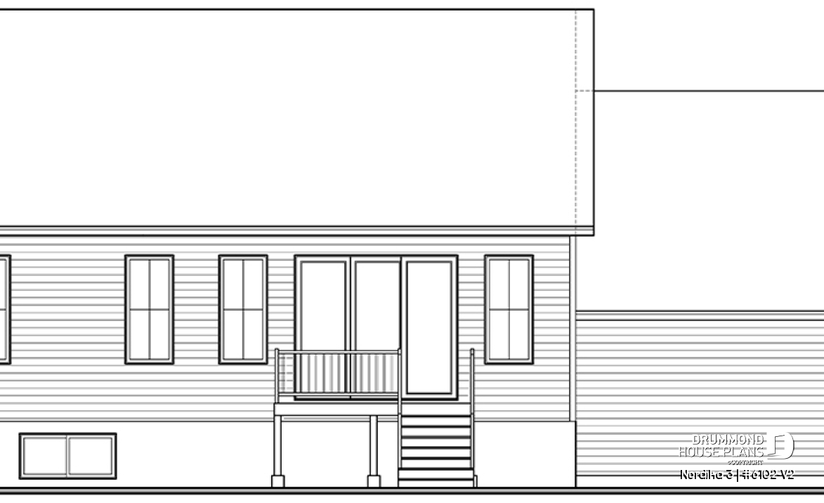 rear elevation - Nordika 3