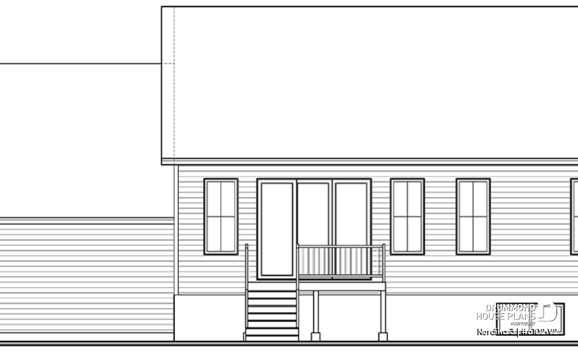 rear elevation - Nordika 3