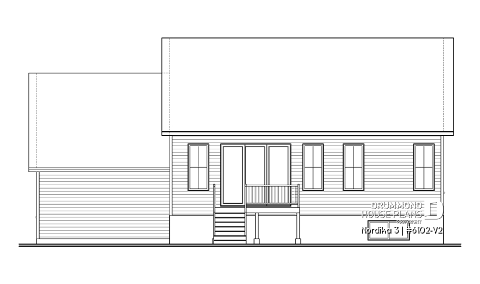 rear elevation - Nordika 3