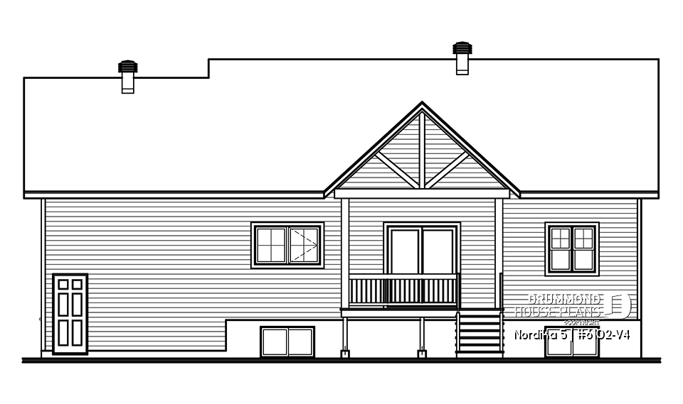 rear elevation - Nordika 5