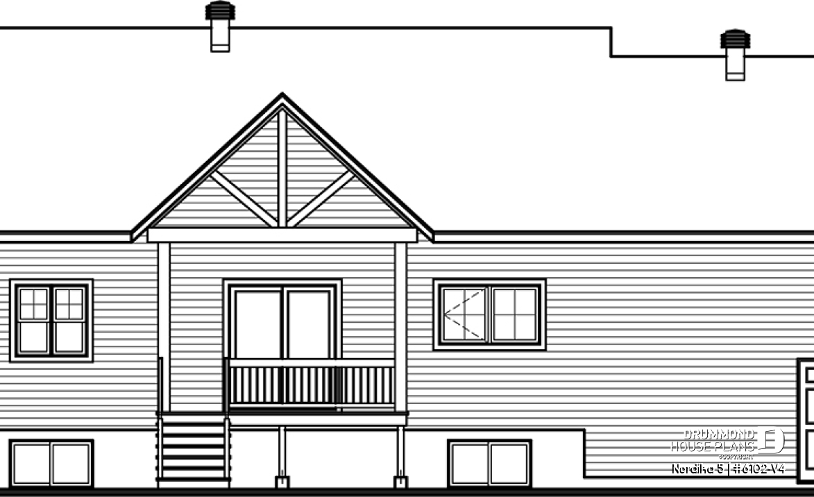rear elevation - Nordika 5