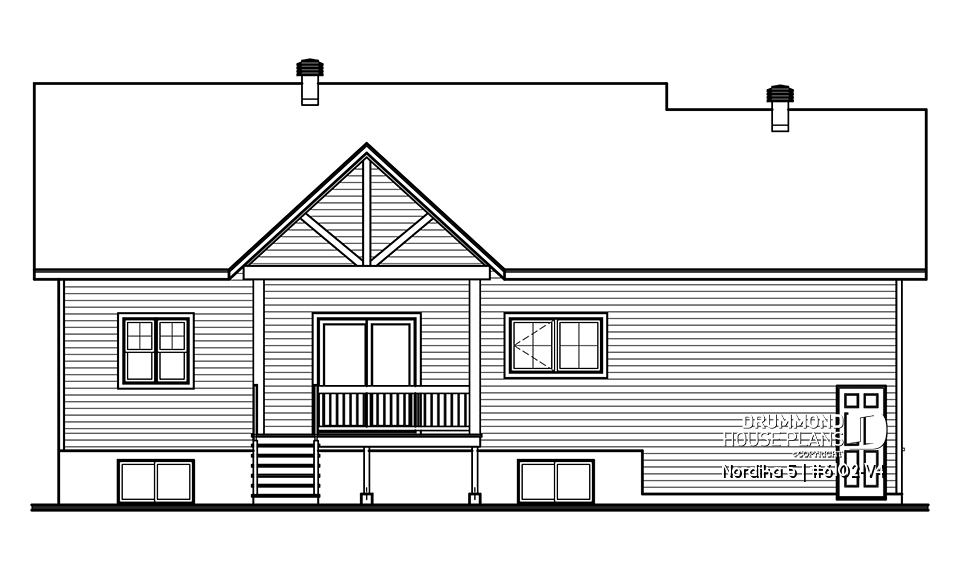 rear elevation - Nordika 5