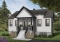 Color version 1 - Front - 2 bedroom affordable ranch style house plan with great kitchen et open floor plan concept - Chai 2