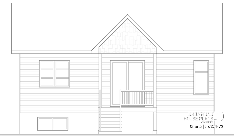 rear elevation - Chai 3