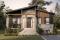alternate - Modern one-storey house plan, 2 bedrooms, small & efficient floor plan, living space at the back of house - Aika