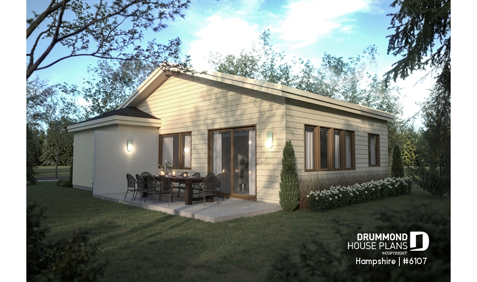 Color version 1 - Rear - Hampshire