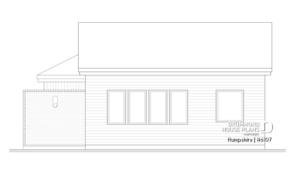 Color version 1 - Rear - Hampshire