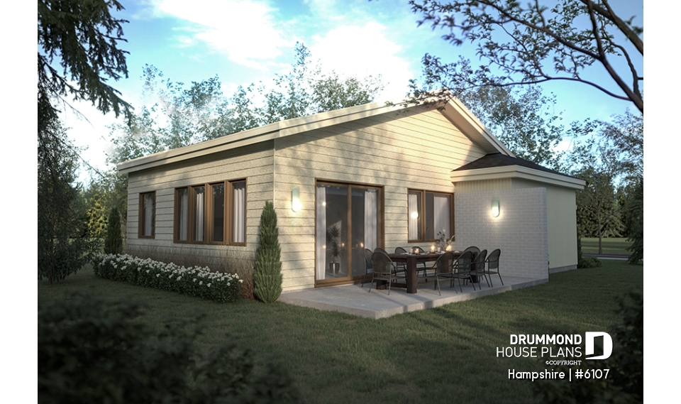 Color version 1 - Rear - Hampshire