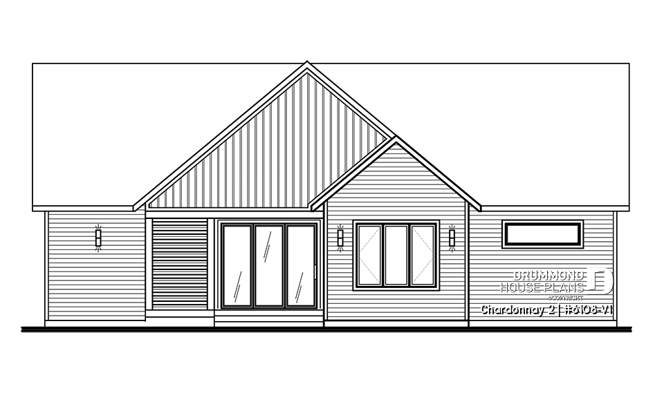 rear elevation - Chardonnay 2