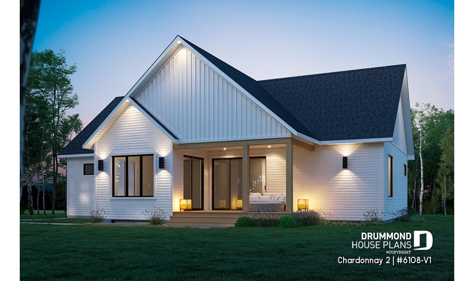 Rear view - BASE MODEL - Chardonnay 2