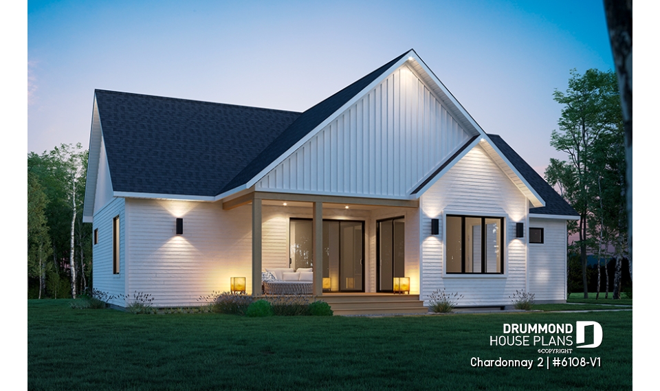 Rear view - BASE MODEL - Chardonnay 2