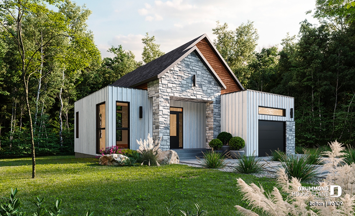 front - BASE MODEL - Budget friendly floor plans with 3 bedrooms in daylight basement and family space on main floor - Bolton