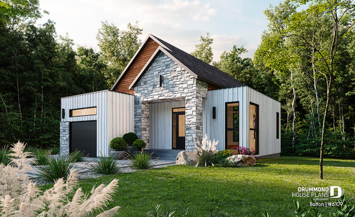 front - BASE MODEL - Budget friendly floor plans with 3 bedrooms in daylight basement and family space on main floor - Bolton