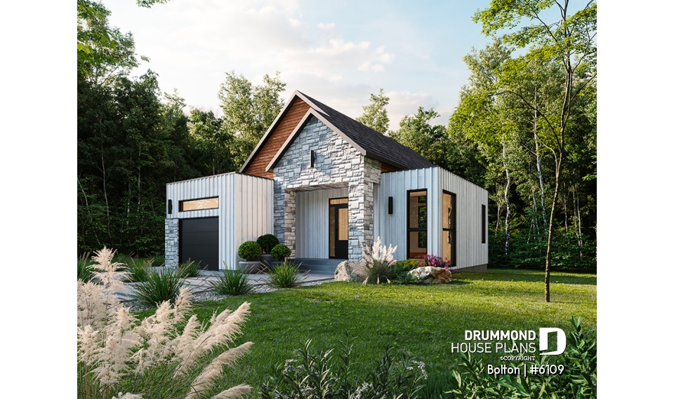 front - BASE MODEL - Budget friendly floor plans with 3 bedrooms in daylight basement and family space on main floor - Bolton