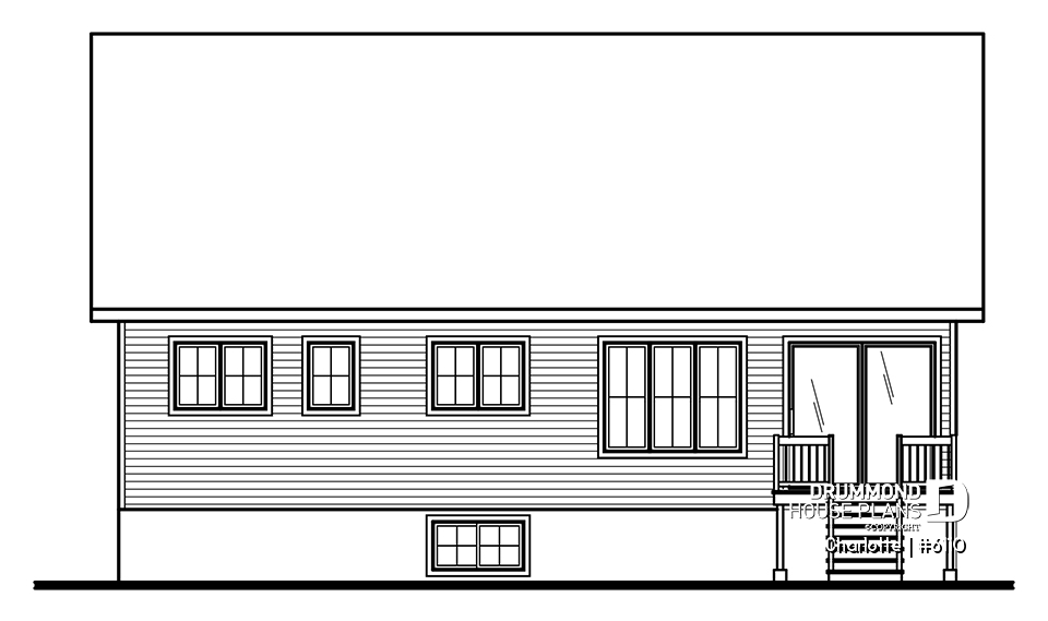 rear elevation - Charlotte