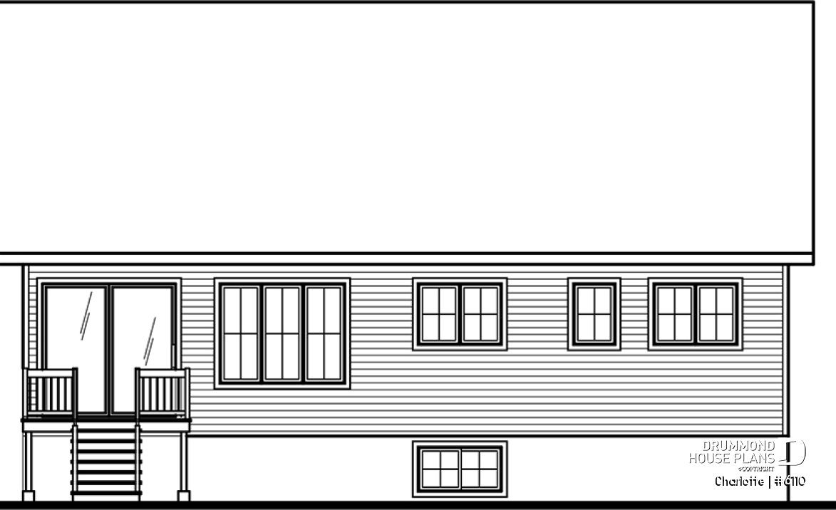 rear elevation - Charlotte