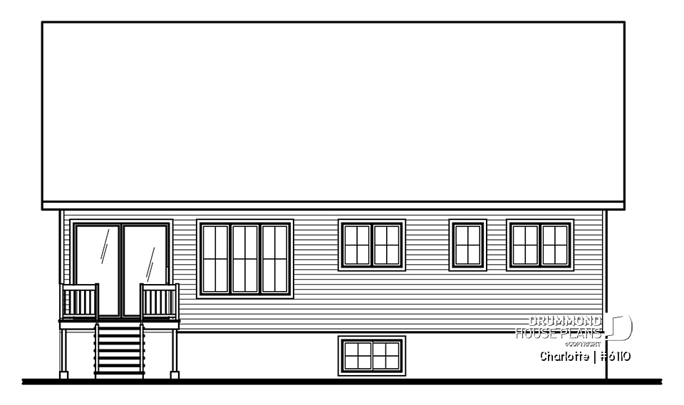 rear elevation - Charlotte