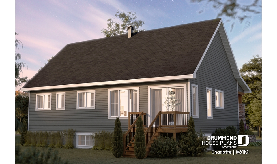 Rear view - BASE MODEL - Charlotte