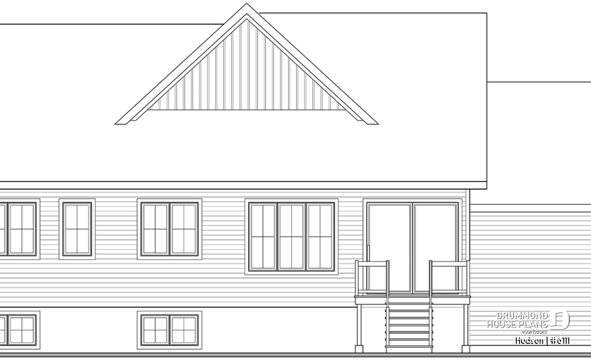 rear elevation - Hudson
