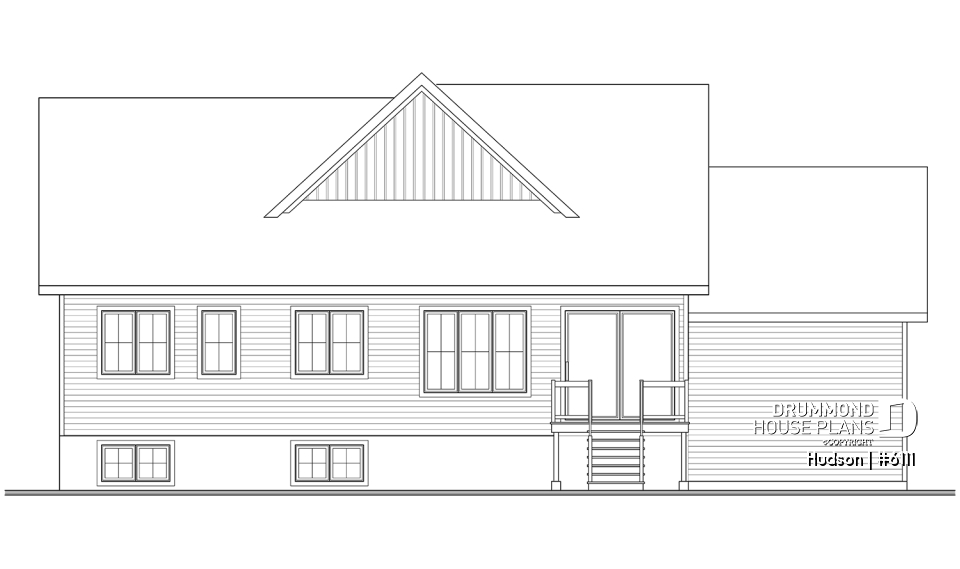 rear elevation - Hudson