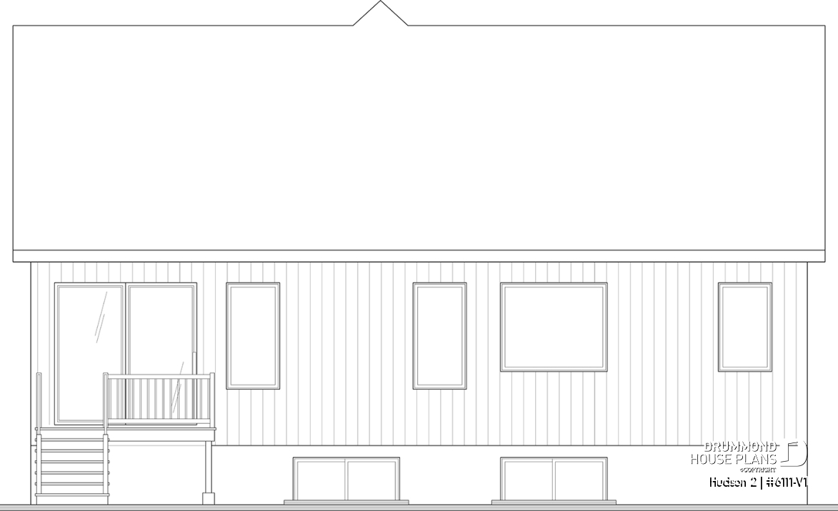rear elevation - Hudson 2