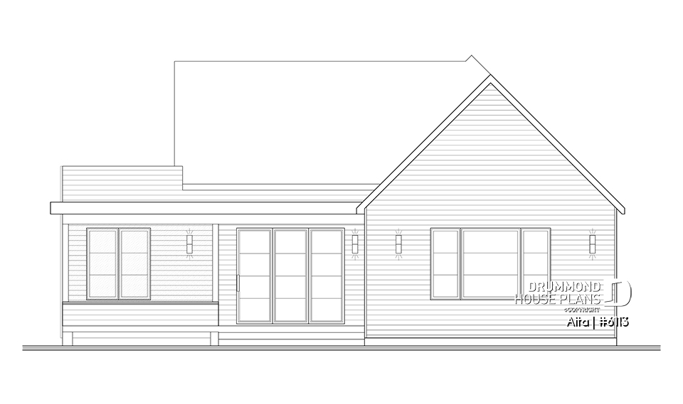 Rear view - BASE MODEL - Alta