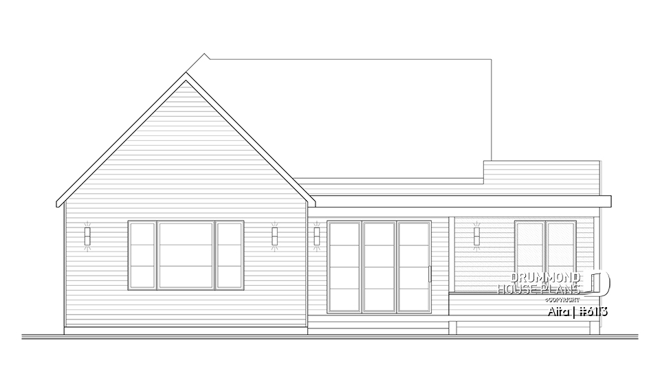 Rear view - BASE MODEL - Alta