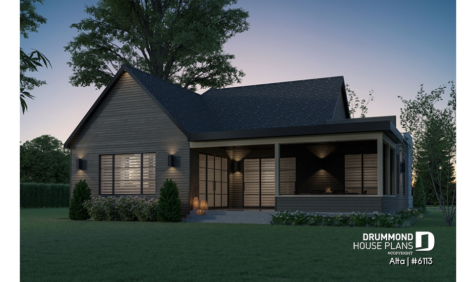 Rear view - BASE MODEL - Alta