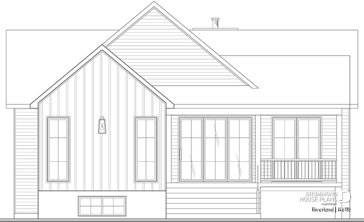 Rear view - BASE MODEL - Riverland