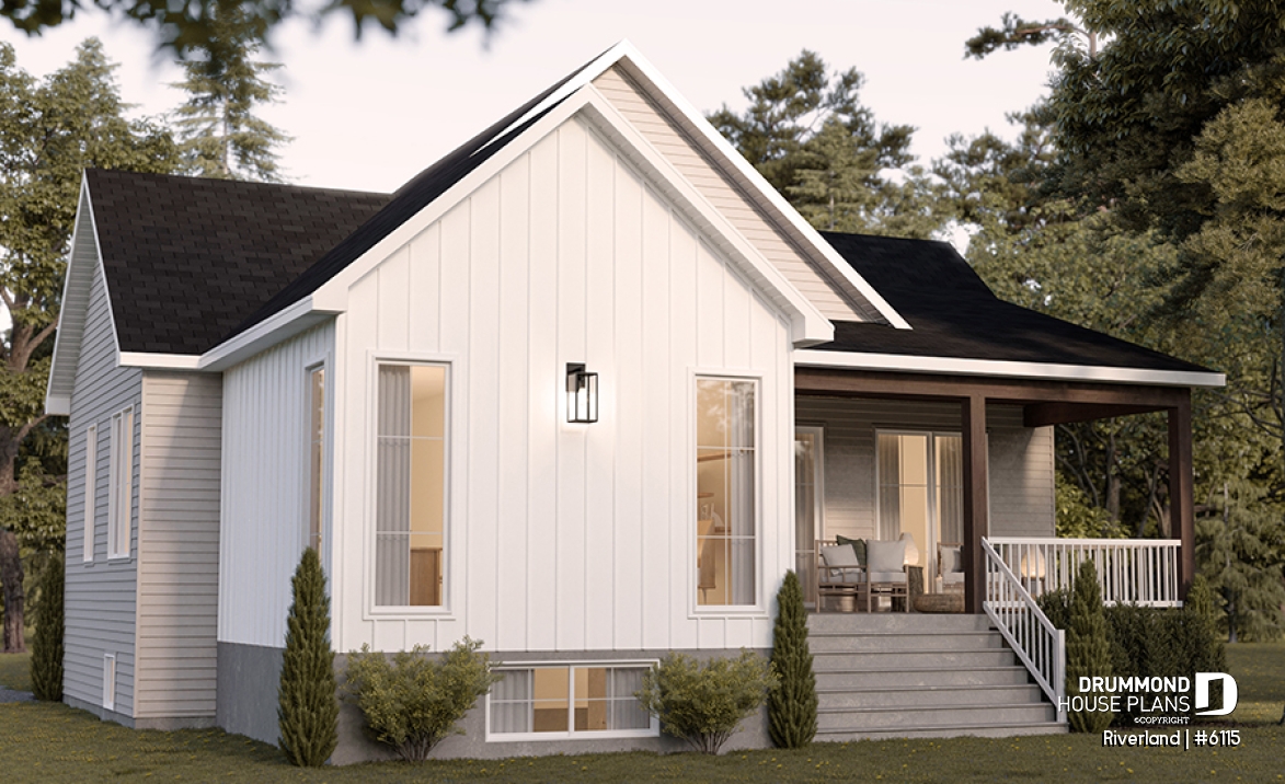 Rear view - BASE MODEL - Riverland