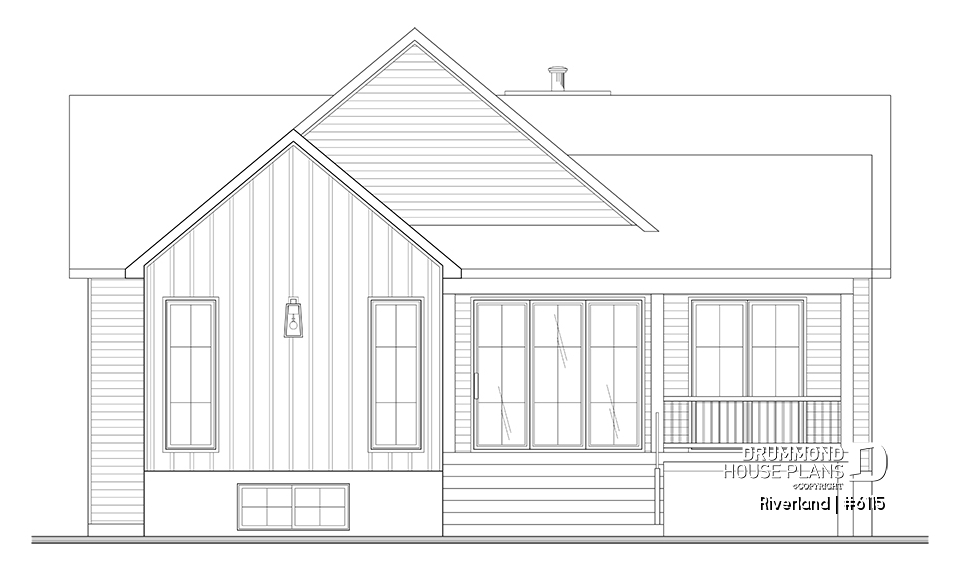 Rear view - BASE MODEL - Riverland