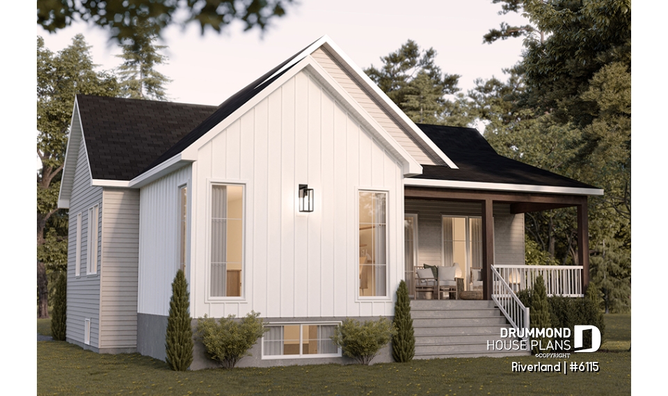 Rear view - BASE MODEL - Riverland