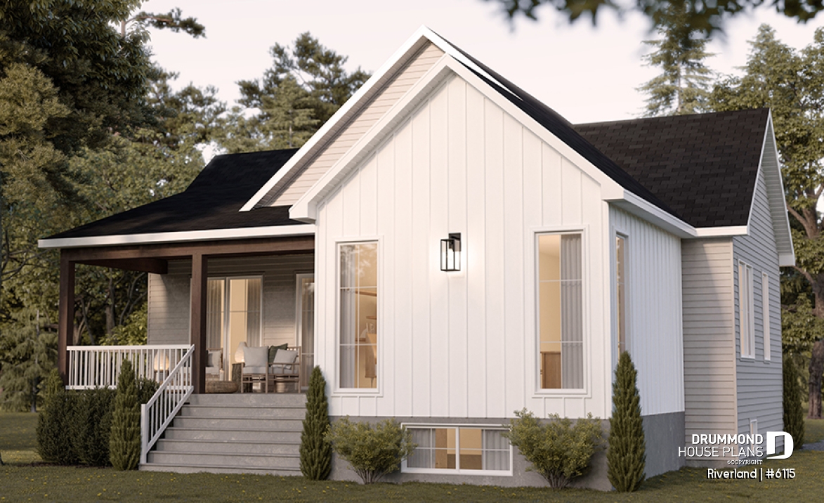 Rear view - BASE MODEL - Riverland
