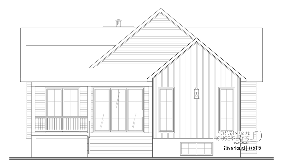 Rear view - BASE MODEL - Riverland