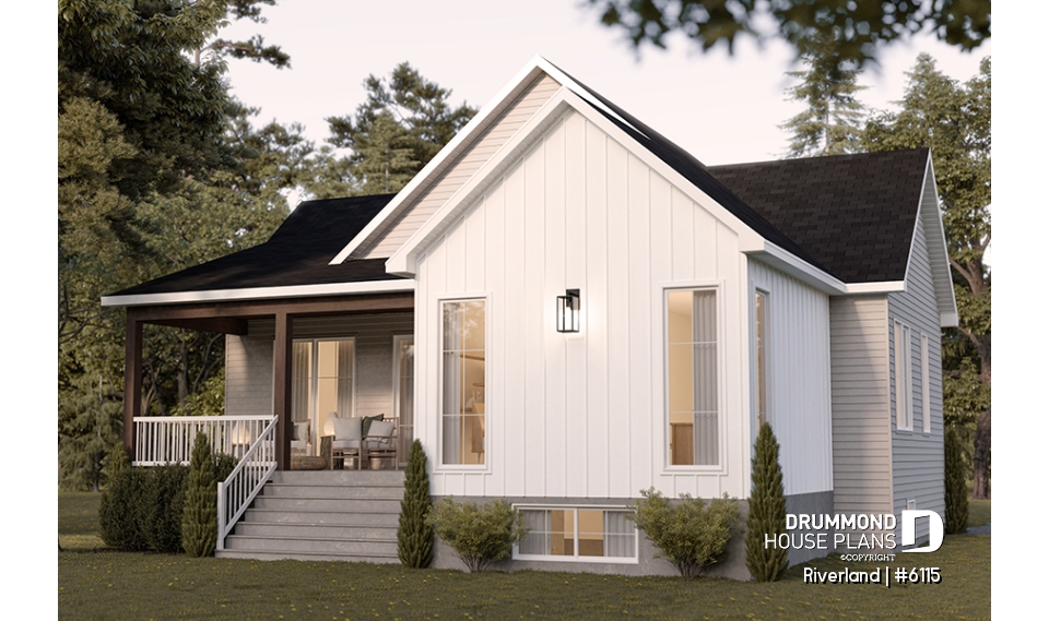 Rear view - BASE MODEL - Riverland