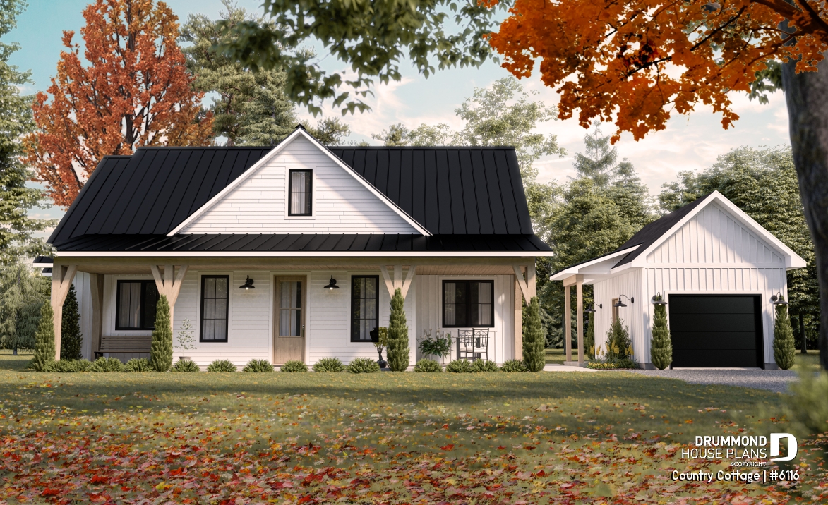 Color version 2 - Front - Country Cottage