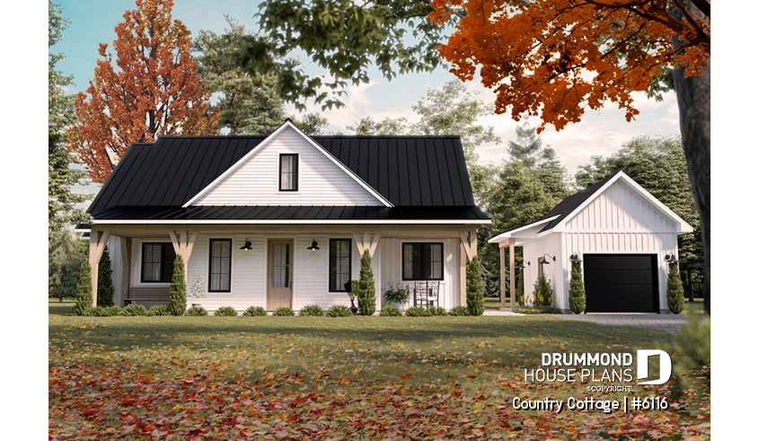 Color version 2 - Front - Country Cottage