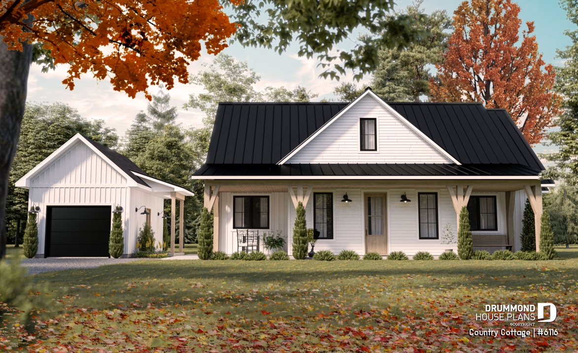 Color version 2 - Front - Country Cottage