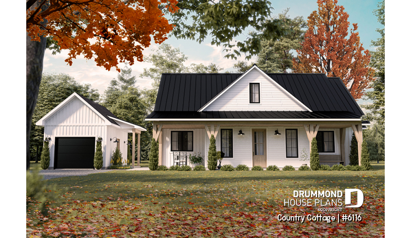 Color version 2 - Front - Country Cottage