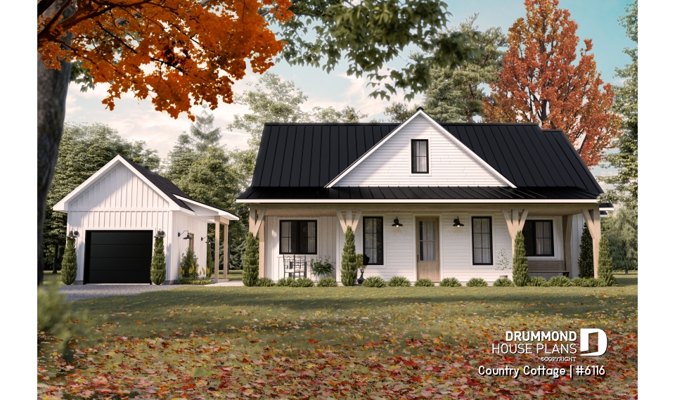 Color version 2 - Front - Country Cottage