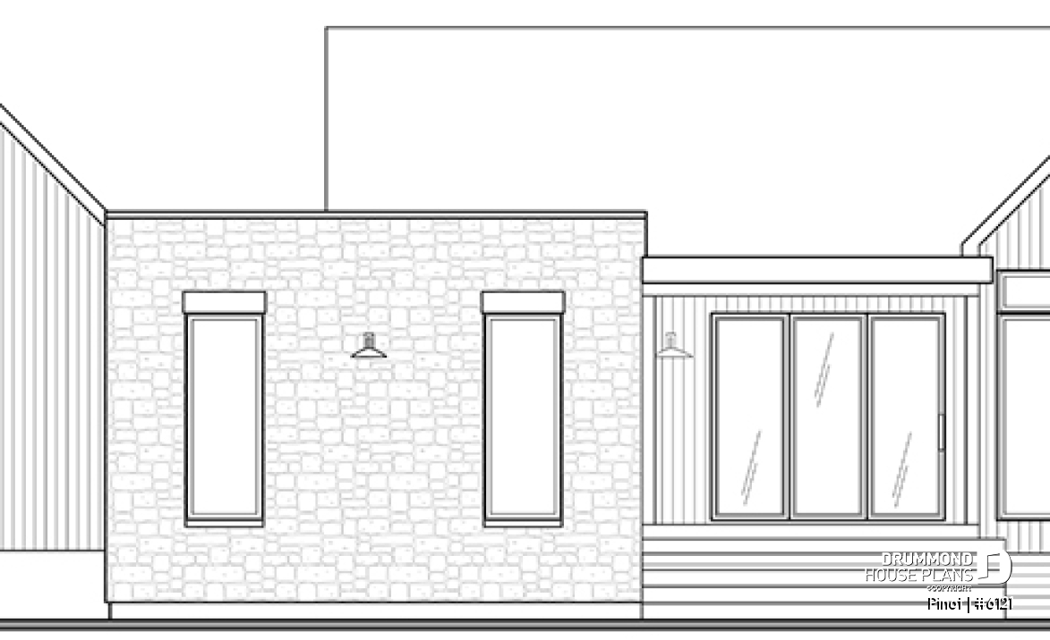 rear elevation - Pinot