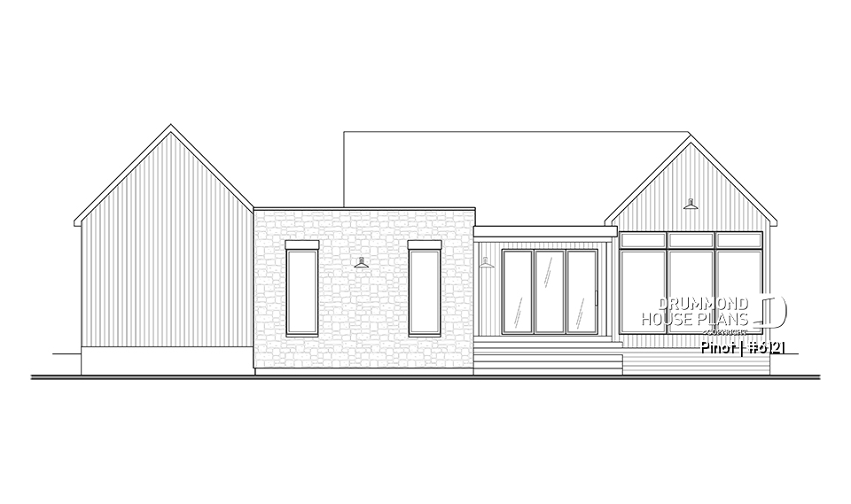 rear elevation - Pinot