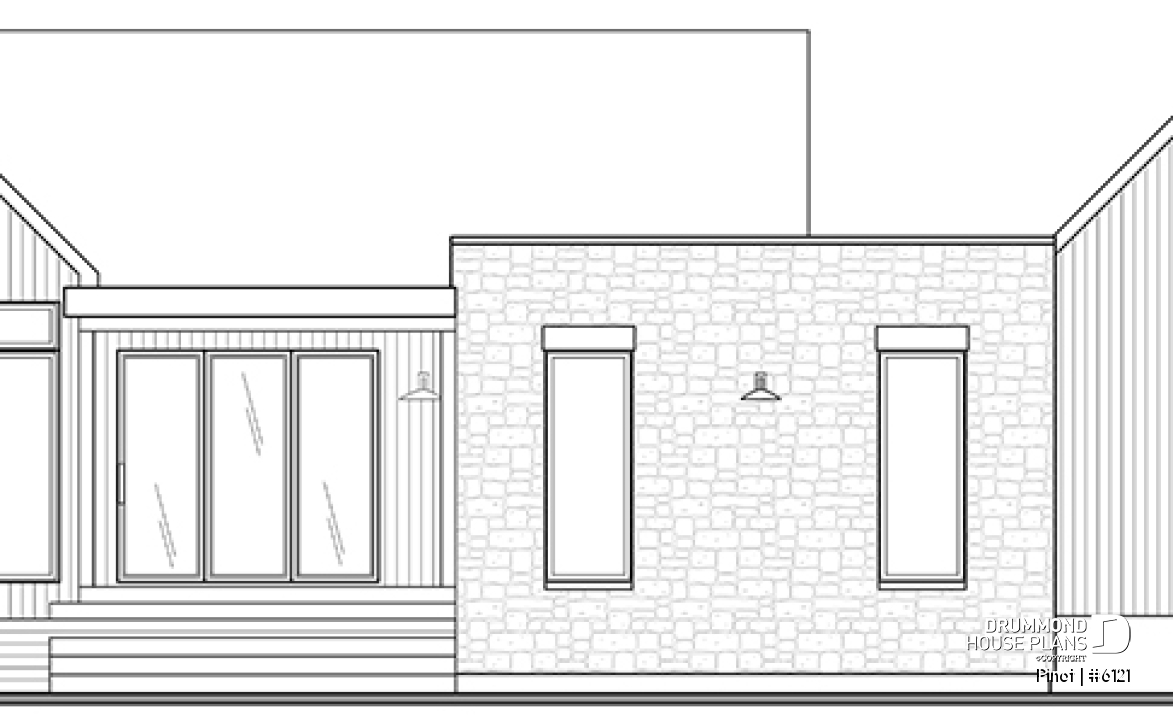 rear elevation - Pinot