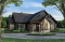 front - BASE MODEL - Single-storey floor plan, 4 bedrooms and 2 baths on main floor, open concept, coffee bar and sheltered terrace - River Run