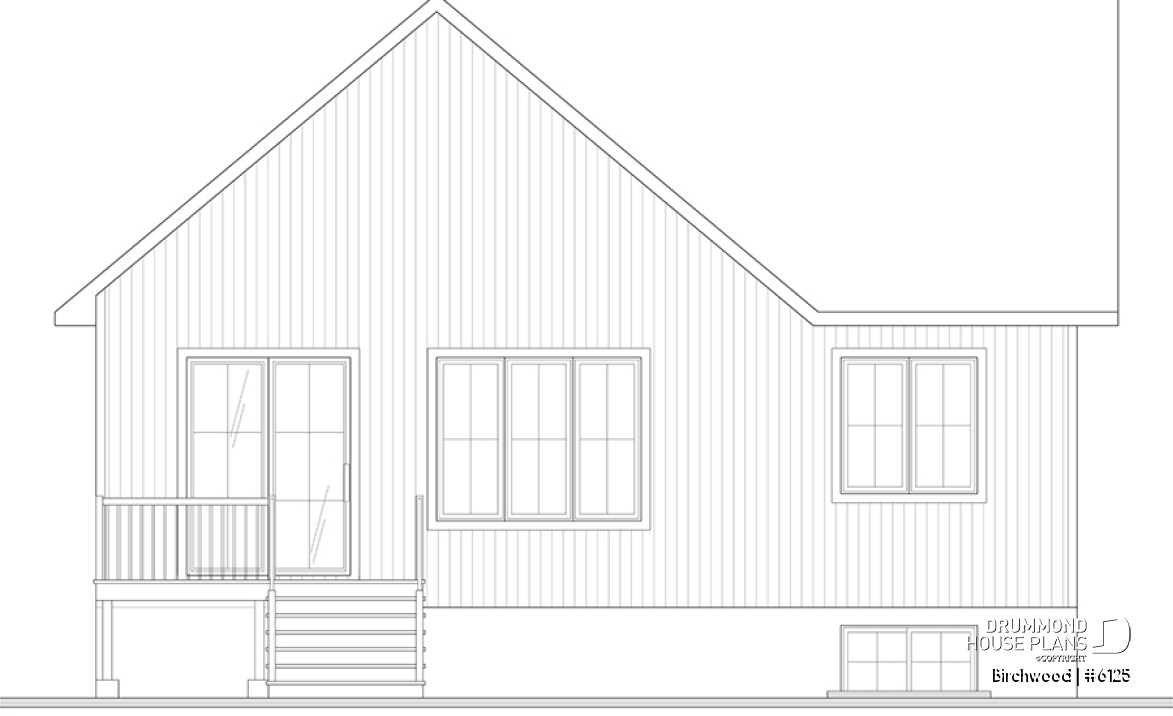 rear elevation - Birchwood