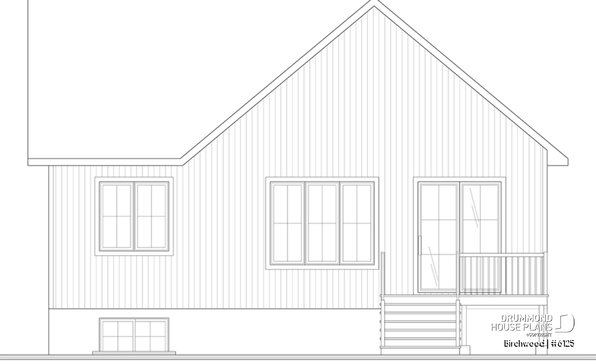 rear elevation - Birchwood