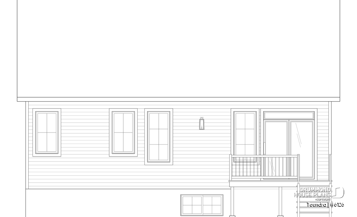 rear elevation - Toundra