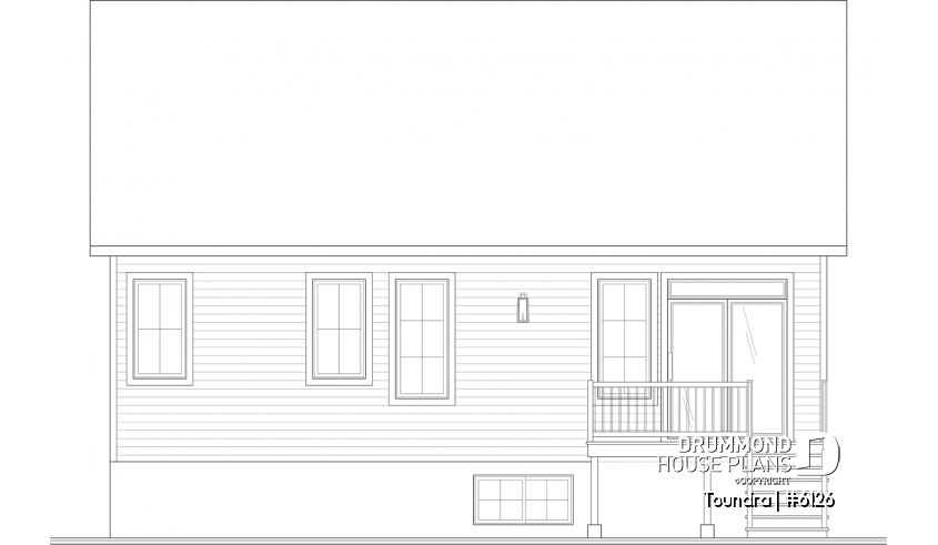 rear elevation - Toundra
