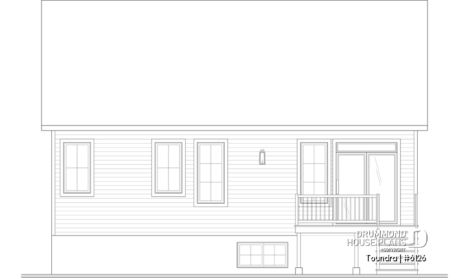 rear elevation - Toundra