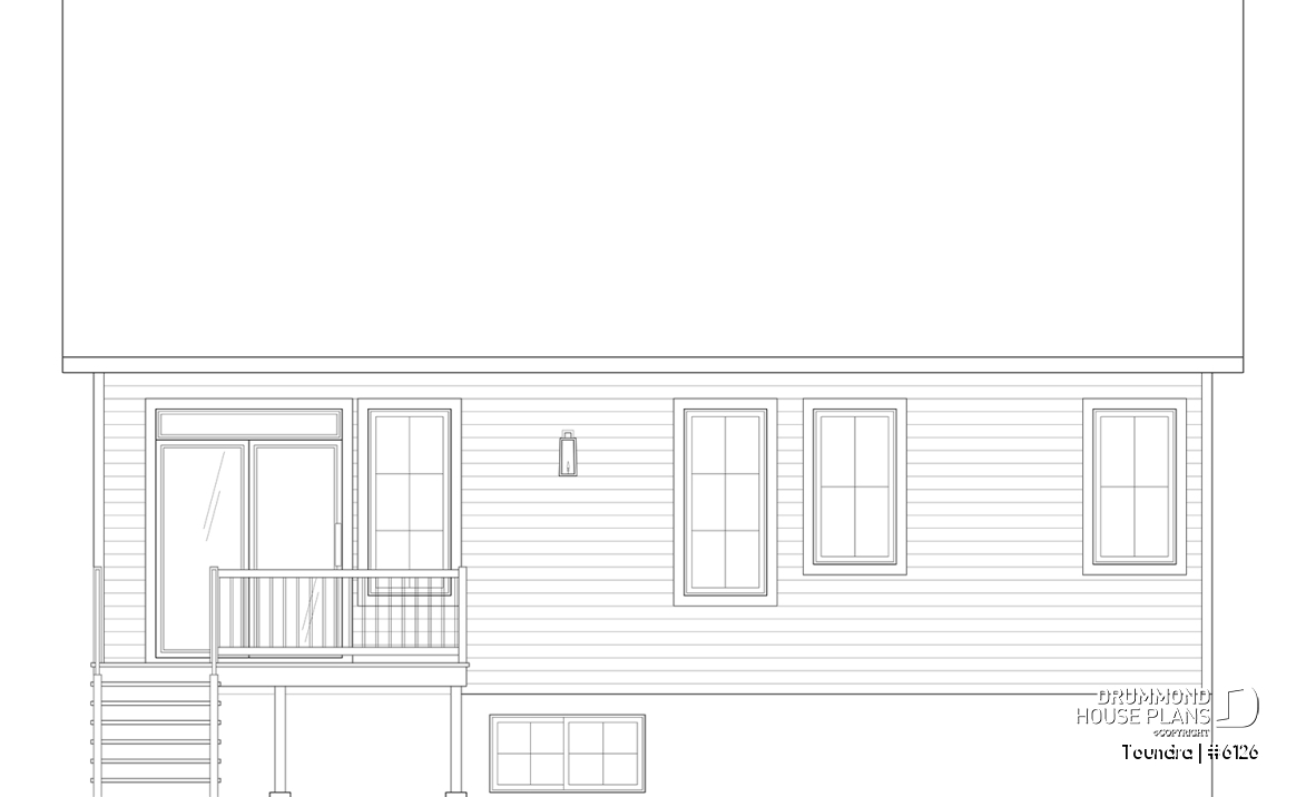 rear elevation - Toundra
